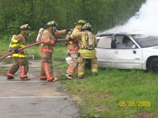 Car Fire Training